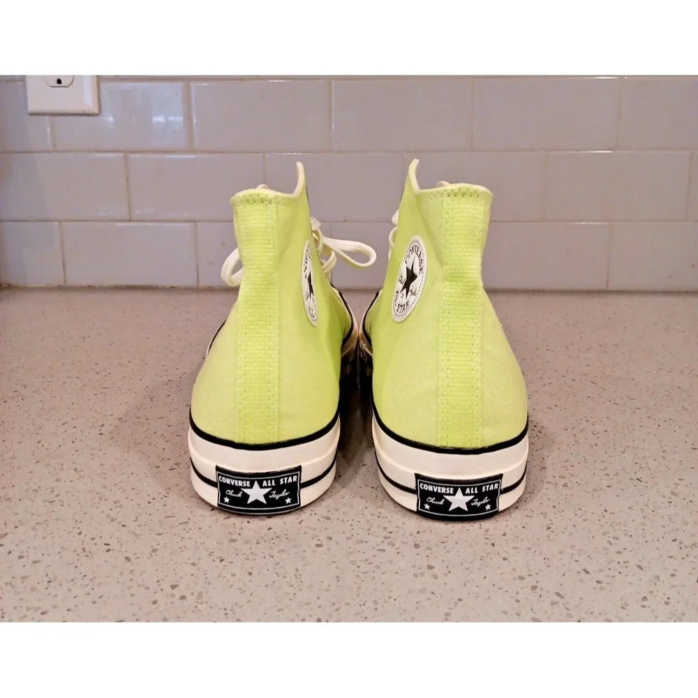 Converse Chuck Taylor 70 Canvas Hi Top Sneakers Citron This A07428C Mens Size - Picture 3 of 10